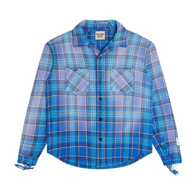 Pre-owned Gallery Dept. Marley Flannel 'blue Multicolor' | Men's Size Xl