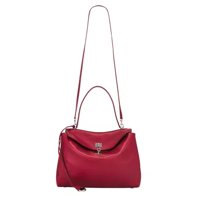 Pre-owned Balenciaga Rodeo Leather Shoulder Bag 'cherry Red' | Women's Size Onesize