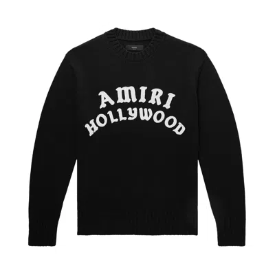Pre-owned Amiri Hollywood Crew 'black' | Men's Size M