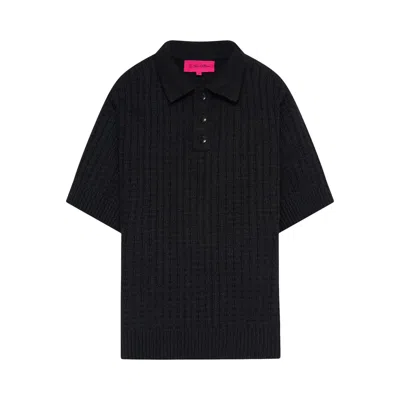 Pre-owned The Elder Statesman Nora Lite Check Polo 'black' | Men's Size S