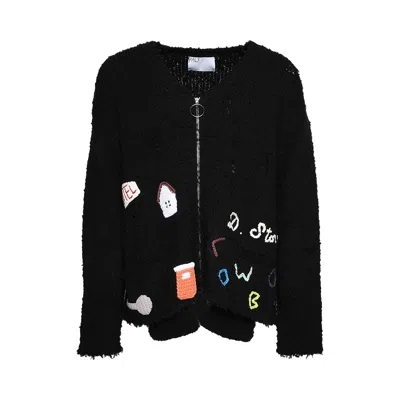 Pre-owned Paly Hollywood Cowboy Cardigan 'black' | Men's Size 2xl/3xl