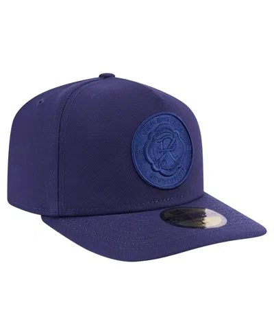 New Era Men's Navy New England Revolution Color Pack A-frame 59fifty Fitted Hat
