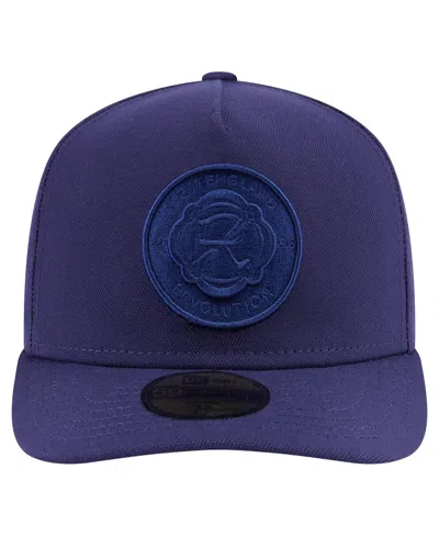 New Era Men's Navy New England Revolution Color Pack A-frame 59fifty Fitted Hat