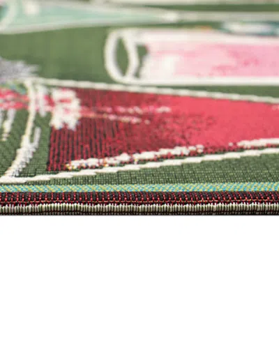 Liora Manne Esencia Let's Get Jolly 2'x2'10" Area Rug