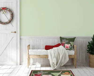 Liora Manne Esencia Let's Get Jolly 2'x2'10" Area Rug