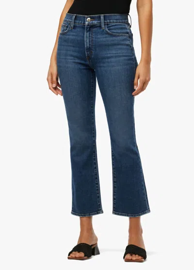 Joe's Jeans Callie Cropped Bootcut Jeans In Dark Medium Wash