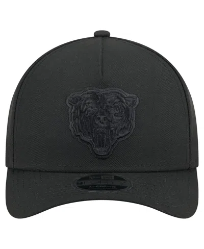 New Era Men's Black Chicago Bears Team Collection 9forty M-crown A-frame Adjustable Hat