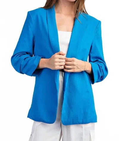 Eesome Blazin' Glory Classic Blazer In Blue Ocean In Blue
