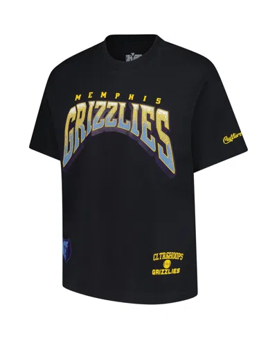 Two Hype Men's Black Memphis Grizzlies Drip Dime Collection Premium T-shirt