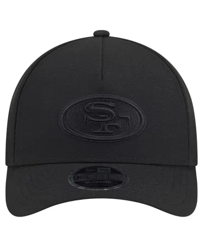 New Era Men's Black San Francisco 49ers Team Collection 9forty M-crown A-frame Adjustable Hat