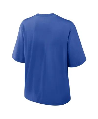 Nike Women's Royal Los Angeles Rams Glory Arch Boxy T-shirt