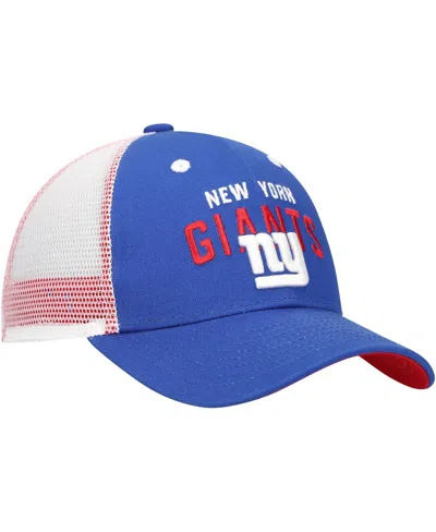 Outerstuff Preschool Royal New York Giants Core Lockup Trucker Adjustable Hat In Blue