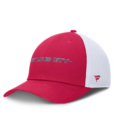 Fanatics Men's Red St. Louis City Sc Rocket Flex Hat