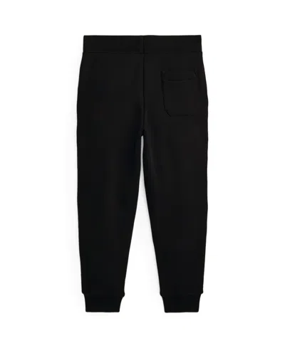 Polo Ralph Lauren Toddler And Little Boys Big Pony Fleece Jogger Pants In Black