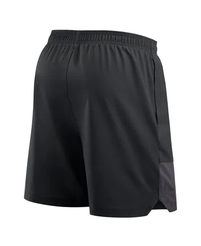 Nike Men's Black Tcu Horned Frogs 2025 Sideline Performance Shorts In Black