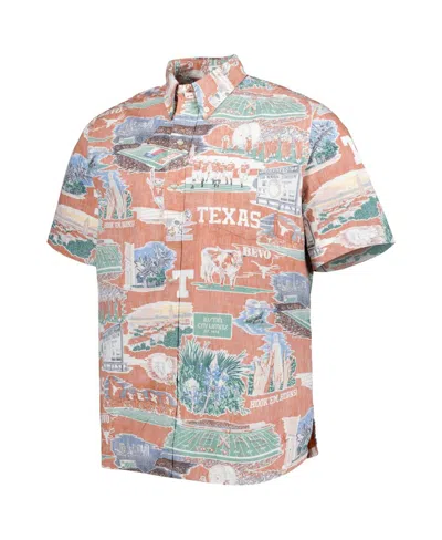 Reyn Spooner Men's Texas Orange Texas Longhorns Scenic Button-down Shirt In Multi