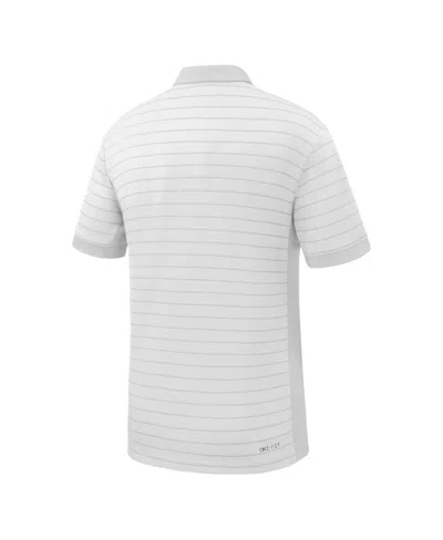 Nike Men's White Virginia Cavaliers 2025 Early Season Coaches Sideline Victory Stripe Performance Polo Sh In White