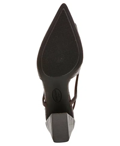 Anne Klein Women's Renetta Slingback Block Heel Pumps In Brown