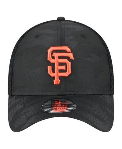 New Era Big Boys And Girls Black San Francisco Giants 39thirty Flex Hat In Black
