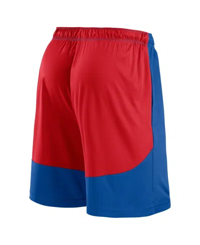 Fanatics Men's Royal/red Buffalo Bills Big Tall Launch Shorts In Red