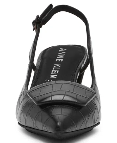 Anne Klein Women's Renetta Slingback Block Heel Pumps