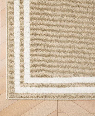 Laura Ashley Double Border Tufted 2-pc. Runner Rug Set In Brown