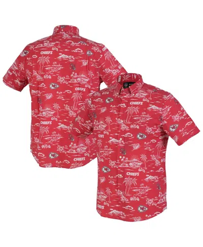 Reyn Spooner Men's Red Washington Nationals Kekai Performance Button-up Shirt In Red