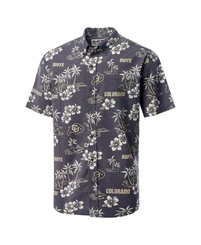 Reyn Spooner Men's Black Colorado Buffaloes Classic Button-up Shirt In Gray