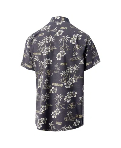 Reyn Spooner Men's Black Colorado Buffaloes Classic Button-up Shirt In Gray