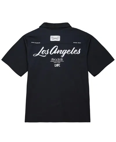 Mitchell & Ness Black Lafc Full-snap Work Shirt In Black