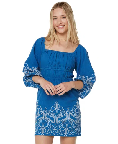 Roxy Juniors' Under The Palms Cotton Mini Dress