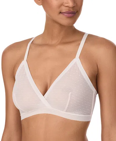 Dkny Point D Esprit Bralette In White