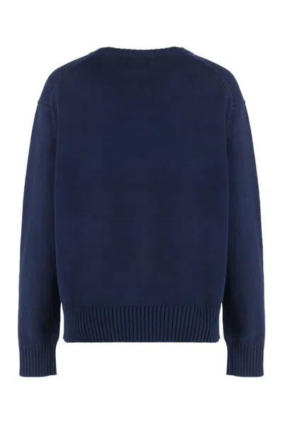 Polo Ralph Lauren Ribbed Knit Crew-neck Cotton Sweater