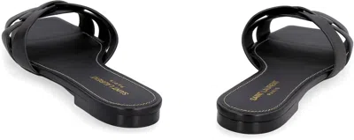 Saint Laurent Leather Slides