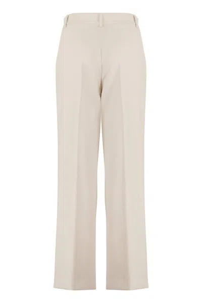 Weekend Max Mara Angola Virgin Wool Wide-leg Trousers