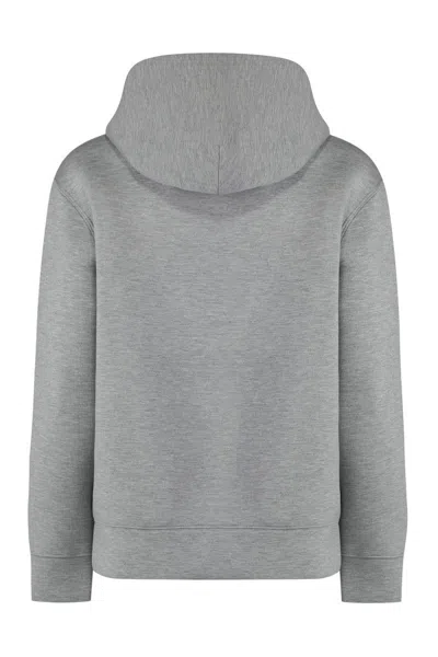 Calvin Klein Zip-up Hoodie With Hood And Pockets
