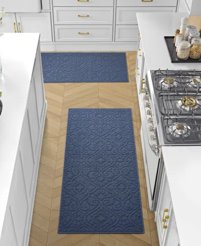 Laura Ashley Feya Tufted 2-pc. Runner Rug Set In Blue