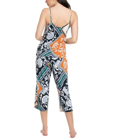 Linea Donatella Women's Delice Cropped Pajama Set