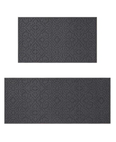 Laura Ashley Austell Tufted 2-pc. Runner Rug Set In Gray