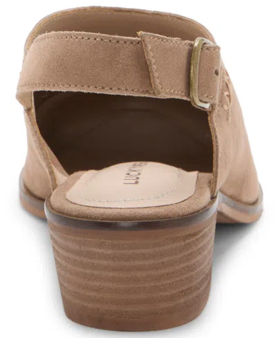 Lucky Brand Women's Mylody Slingback Low Heeled Mules