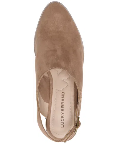 Lucky Brand Women's Mylody Slingback Low Heeled Mules