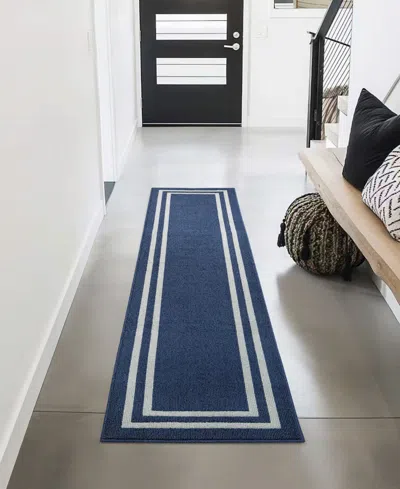 Jean Pierre New York Jean Pierre Double Line Border Tufted