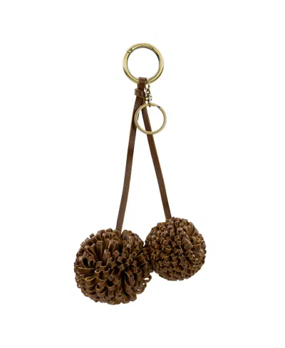 Patricia Nash Pom Pom Key Fob