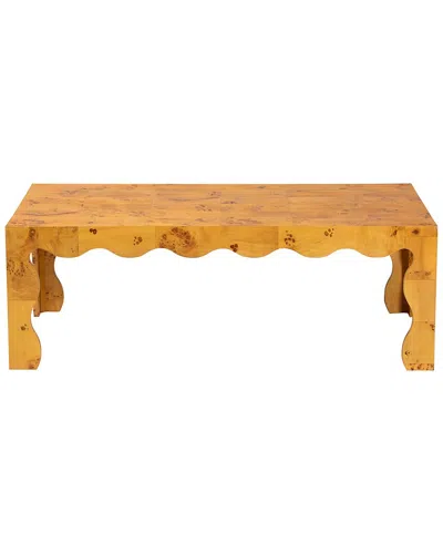 Baxton Studio Huxley Contemporary Coffee Table In Brown