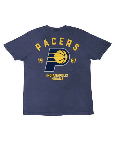 Stadium Essentials Men's And Women's Denim Indiana Pacers Oversized Vintage Wash T-shirt