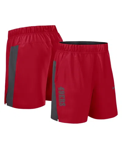 Nike Burgundy Washington Commanders Woven Victory Performance Shorts In Red