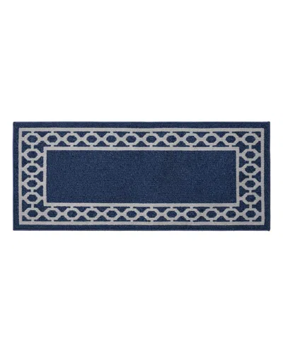 Jean Pierre New York Jean Pierre Christine Trellis Border Tufted Runner Rug, 26" X 72"