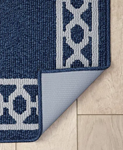 Jean Pierre New York Jean Pierre Christine Trellis Border Tufted Runner Rug, 26" X 72"