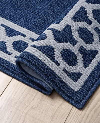 Jean Pierre New York Jean Pierre Christine Trellis Border Tufted Runner Rug, 26" X 72"