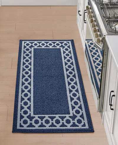 Jean Pierre New York Jean Pierre Christine Trellis Border Tufted Runner Rug, 26" X 72"